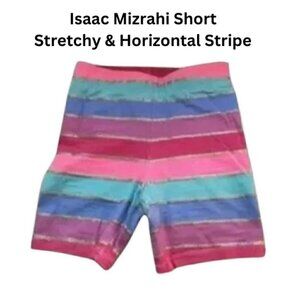 Isaac Mizrahi Kids Horizontal Stripe Shorts Size 5 6